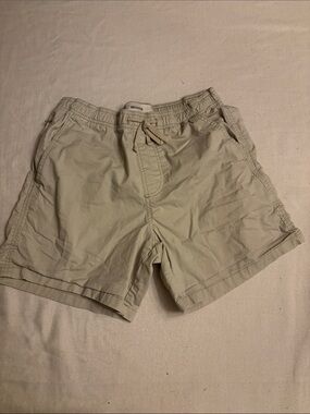 Hollister Men's Drawstring Hybrid Shorts - Light Beige